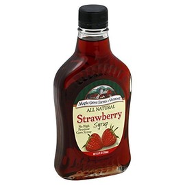 Maple Grove Farms Strawberry Syrup, 8.5 Ounce -- 6 per case. by Maple Grove Farms