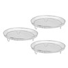 3PCS Fryer Rack Set 304 Stainless Steel Stackable Multi Layer