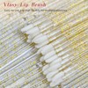 Vlasy Lip Brush, Lip Wands,Makeup Applicators 150PCs Lip Gloss Concealer