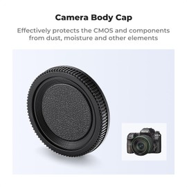 K&F Concept Rear Lens Cap & Body Cap Cover & Hot Shoe Cover Kit for Pentax K Mount Camera Lens K3 K3 II K70 KS1 KS2 K500 K50