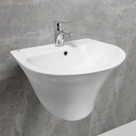 All-in-one washbasin round bathroom washbasin HLBATH HLDL600