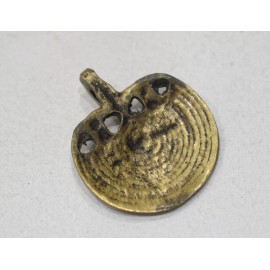 Unbranded Beads India Naga Brass Pendants 34mm