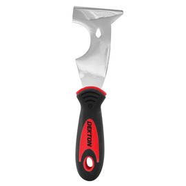 Dekton 2.5"Professional Scraper-Heavy Duty Stainless Sturdy Steel Blade| Ergonomic Rubber Grip Handle For Comfort| 2.5" Blade| Ideal For Scraping Wallpaper, Filling Cracks And Repairing Holes| Durable