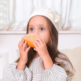 Zsedrut Baby Girls Knit Hats Toddler Infant Beanie Caps Autumn Winter Warm Skull Hood Cap (M, White)