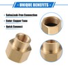 X AUTOHAUX Pressure Washer Connector, M22x1.5 Female to M14x1.5 Female