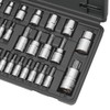 CARBYNE 36-Piece Torx Bit Socket & E-Socket Set | Includes