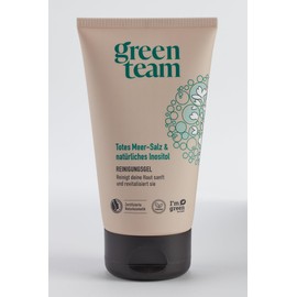 green team Dead Sea Salt & Inositol Cleansing Gel Vegan Moisturising Skin Soothing 150ml
