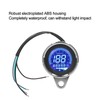 Speedometer 0‑160KM/H LCD Digital LED Speed Gauge for Motorcycle 12V
