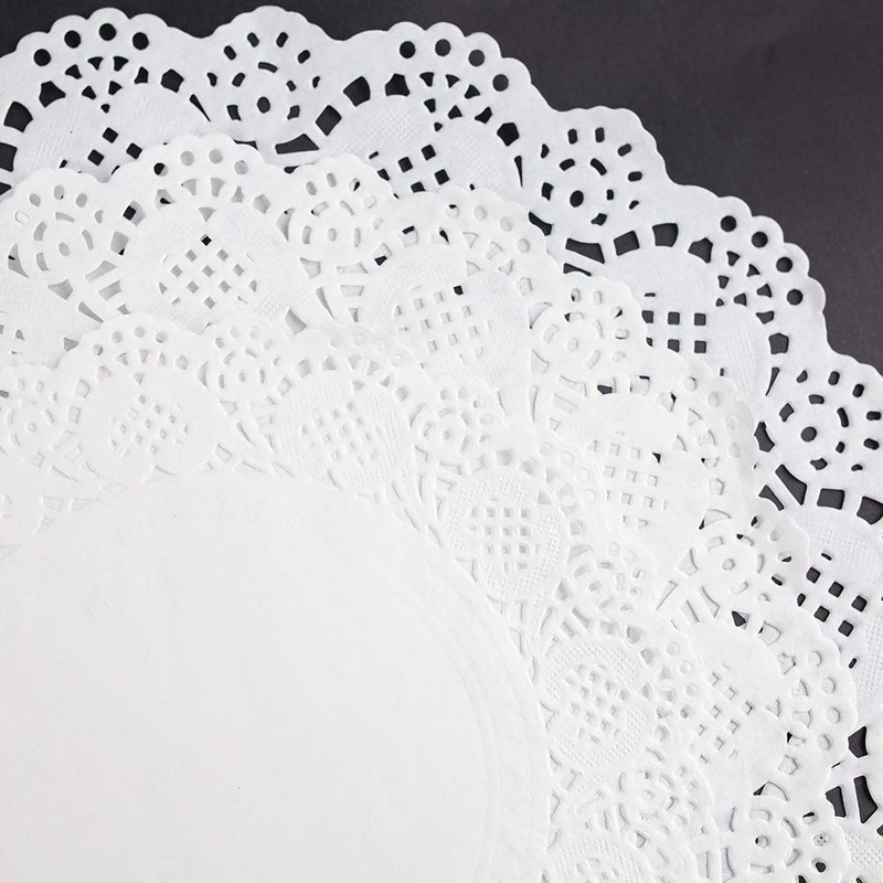 HAKSEN 108 PCS Paper Lace Doilies Combo, Pack 36 Each