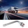 10 Pcs TR545D Truck Tire Valve Stems, 60 Degree Bend