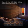 Space Heater Indoor - Energy Efficient Portable Heater with Adjustable