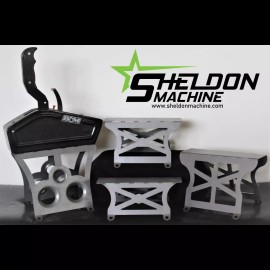 Sheldon Machine 7 in. Tall Tunnel Mount Shifter Stand  | B&M, Hurst, TCI, etc.
