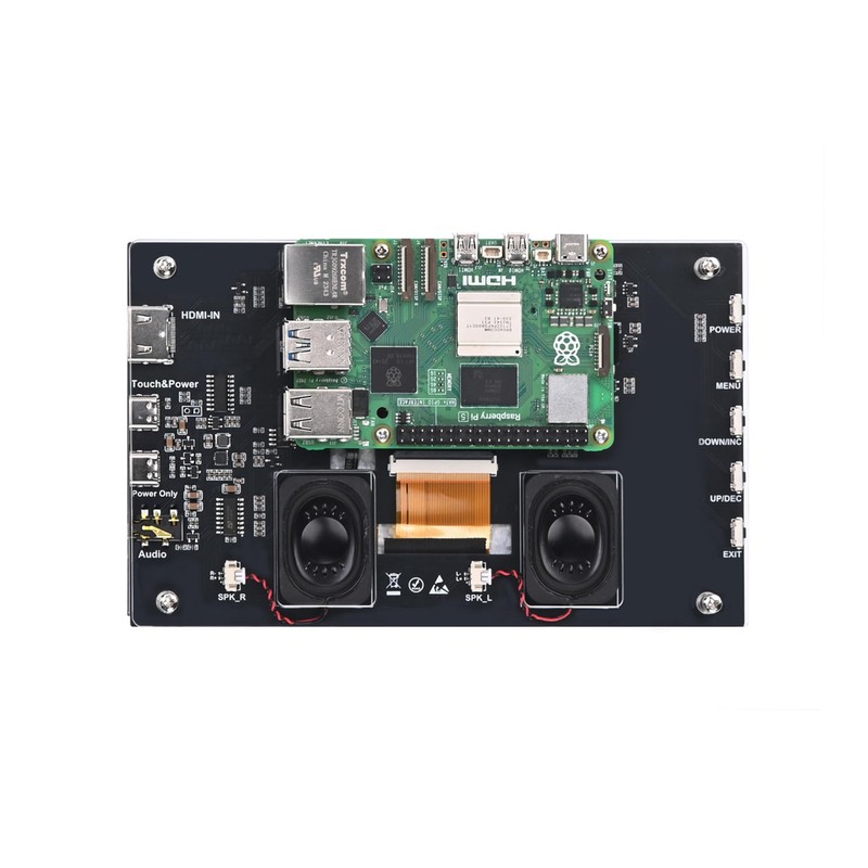 7 inch TFT Capacitive Touchscreen HDMI Display, 1024 x 600
