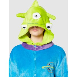 Everglamour 5055601172088 Onesie/Body Suit, Unisex-Adult, Blue, Medium