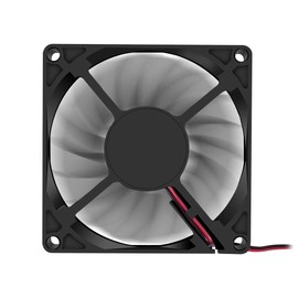 4pcs 80 x 80 x 15 mm Fan 5 V 2 Pin DC 8015 Brushless Case Fan for Cooling PC Computer Case CPU Radiator Cooler Fan 2 Pin