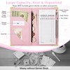Server Books for Waitress, Leather Server Book with Zipper Pocket,