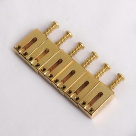 MannMade USA Bridge Saddles  - Gold - 2-1/16" Spacing