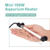 hygger 100W Mini Inline Quartz Glass Aquarium Heater with External