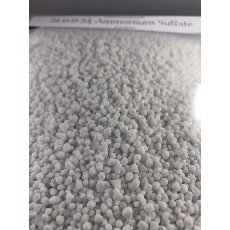 21-0-0-24 Ammonium Sulfate Fertilizer 25 Pounds by Garden Naturals