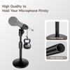 Desktop Microphone Stand Height and Angels Adjustable for Diameter Max