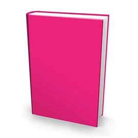 Book Sox Stretchable Book Cover: Jumbo Solid Pink. Fits Most Hardcover Textbooks up to 9" x 11". Adhesive-Free, Nylon Fabric School Book Protector. Easy to Put On. Washable & Reusable Jacket.