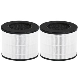 CHAMONNY Airmega 100 Filter Replacement, Compatible with Coway Airmega 100 Air Purifier, 3-in-1 H13 True HEPA Filter and Deodorization Filter, Airmega 100 Filter 2Pack