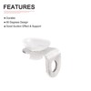 DTGN 15mm x 11mm (LxW) Mounting Brace Fix Glass Shell