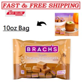 Brach’s Milk Maid Caramels, Individually Wrapped Candy, (10oz Bag)Great Price