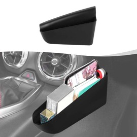 SQQP Gear Shifte Console Side Storage Box Compatible with 2016-2024 Chevy Camaro, Shifter Side Organizer Tray Interior Accessories(Black)