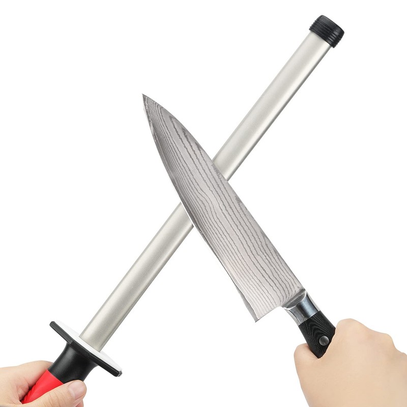 DMD Diamond Ceramic Rod Sharpener- 12” Diamond Ceramic kitchen, home