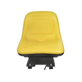 All States Seat Assembly Vinyl Yellow fits John Deere GT235 325 345 GT235 GX345 GX355 LX266 LX279 LX288 332 345 355D 325 355D AM131801 AM131530