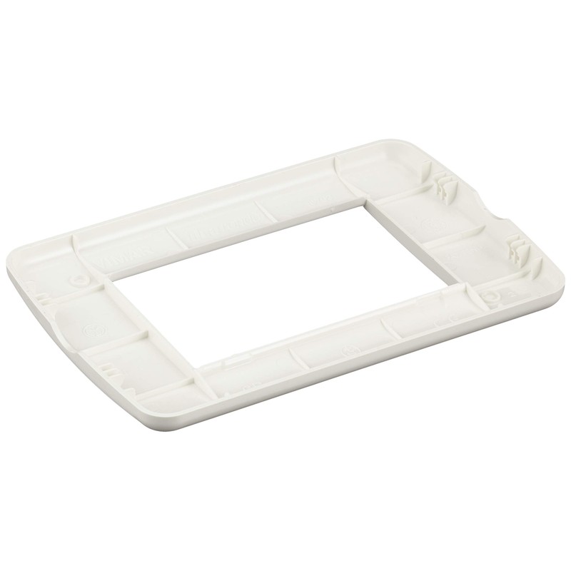 VIMAR IDEA Series Plaque – Rondo 3 Module Plastic White Glossy