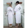 Jecery 2 Pack His and Hers Matching Robes Set I