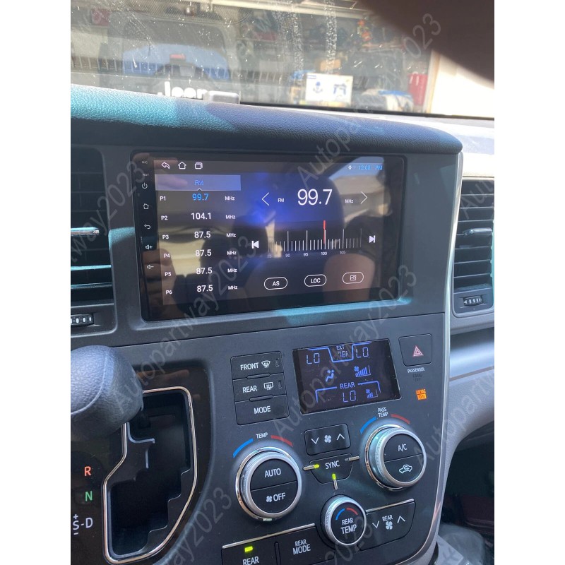 Apple Carplay For 2015-2018 Toyota Sienna Android 13.0 Car Stereo