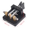 Morse Code Key Double Paddle Automatic CW Shortwave Telegram Tapper