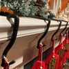 Lulu Decor,100% Cast Iron 10" Branch Mantel Stocking Holder with