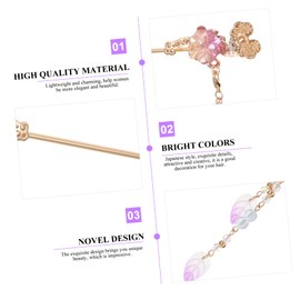 Outanaya Hair Alloy Hair Stick Chinese Style Hair Chopstick for Women Diy Head Dec