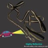 BTINESFUL 8ft Dog Leash with 3 Handles, Triple Handle, Reflective,