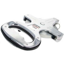 Utoolmart 100m / 328ft Tape Measure,Portable Steel Frame Ruler, Metric Scale Stainless Steel Ruler,Precision Measuring Tools 1 Pcs