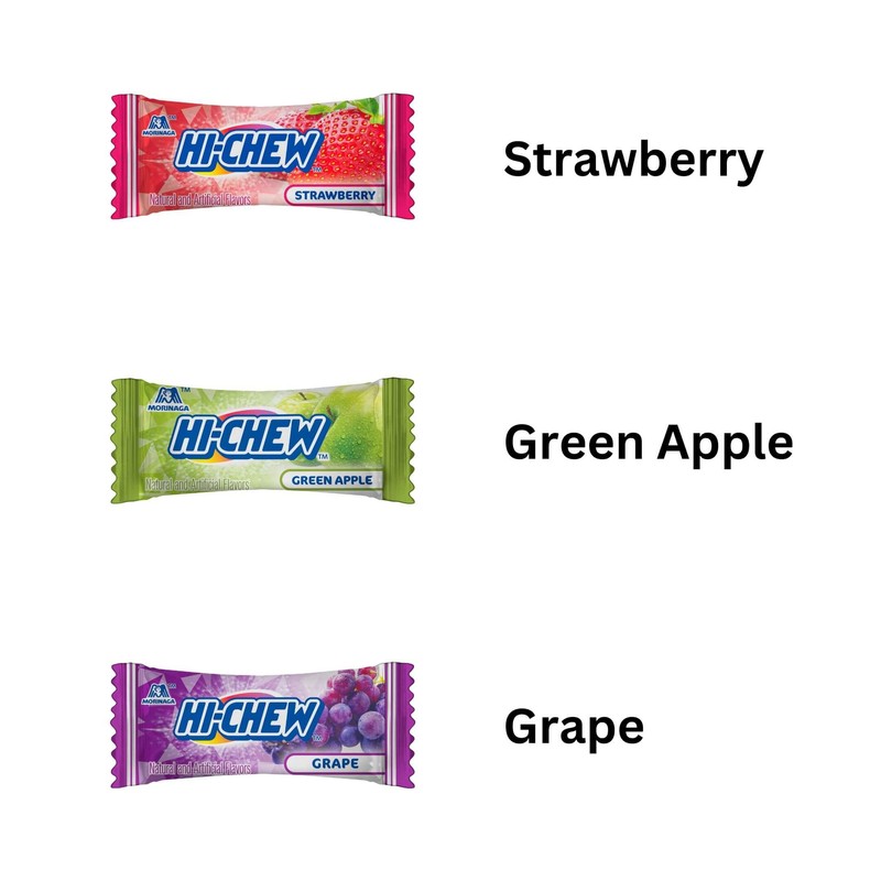 HI-CHEW Original Mix, Pack of 6 Bags, 3.53oz each |
