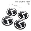 ARKOSKNIGHT 7PCS Vintage K Emblem Compatible with Front Rear Badge