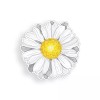 Real Sticky White Daisy flower Sticker Sun Cup Cooler Laptop