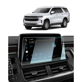 2021-2024 Chevy tahoe suburban Screen Protector For tahoe suburban (LT/Z71/RST/Premier/High Country) 10.2" Touchscreen Film, 2024 tahoe suburban Accessories 9H Tempered Glass Anti-Fingerprints Cover