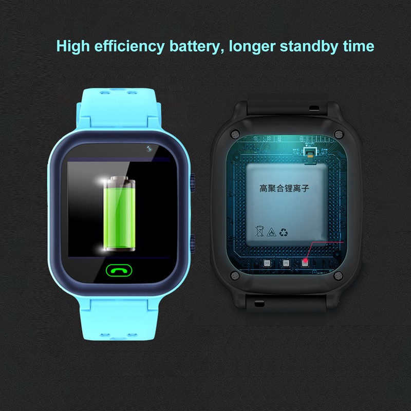 Children Intelligent Voice Watch IP67 Waterproof Tracker Touch Screen Kids