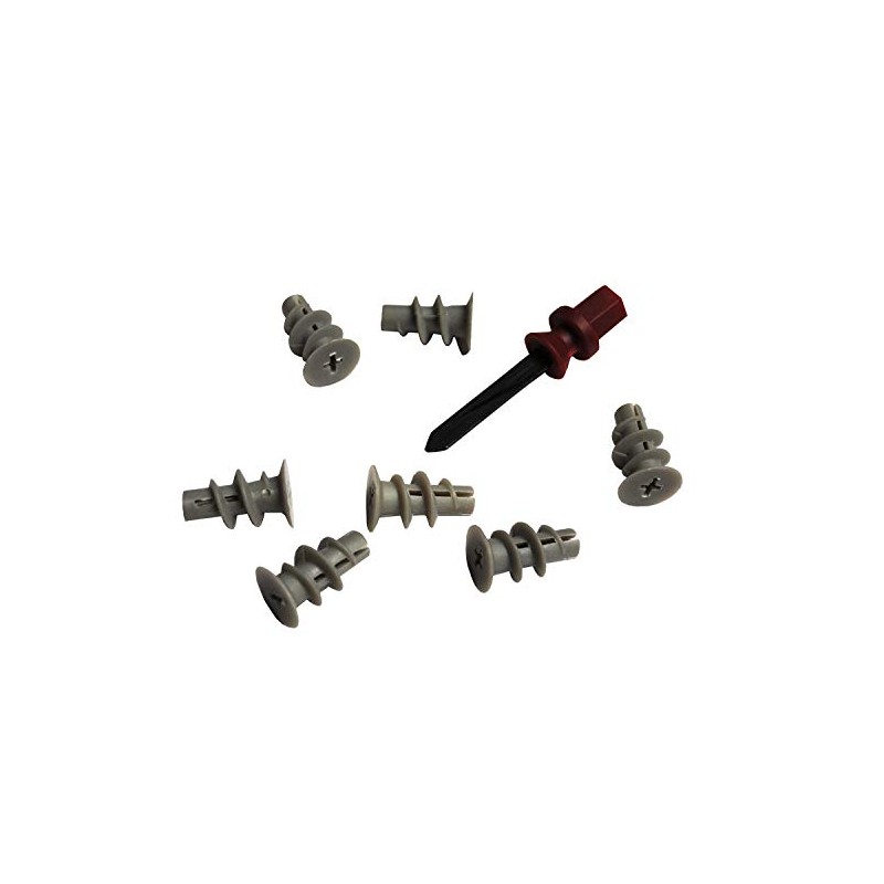 Set of 50 Cavity Dowels with Setting Tool Plasterboard Dowels