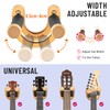 CAHAYA Guitar Wall Mount Hanger Guitar Hook Stand Width Adjustable