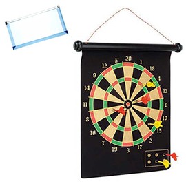 Omura Games | Double Sided Magnetic Dart Set | Bonus: Multi-Purpose #10 Size Pouch (Color May Vary)