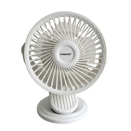 A2Z 5 Inch USB AC DC Desk Fan Clip Fan 2 in 1 Portable Mini Cooling Fan
