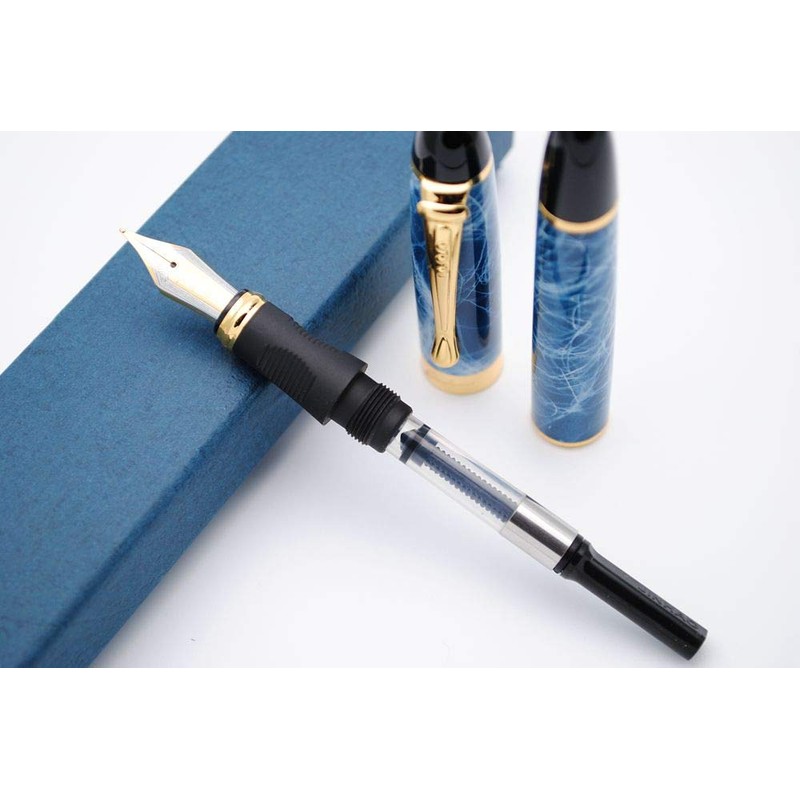 JINHAO X450 Fountain Pen M Nib (Green Marble)