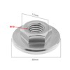 eMagTech 2 Sets Flange Nuts M10 Thread Hex Flanged Locknut